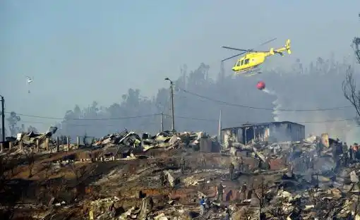 La Unesco ofrece ayuda a Chile tras el sismo e incendio 