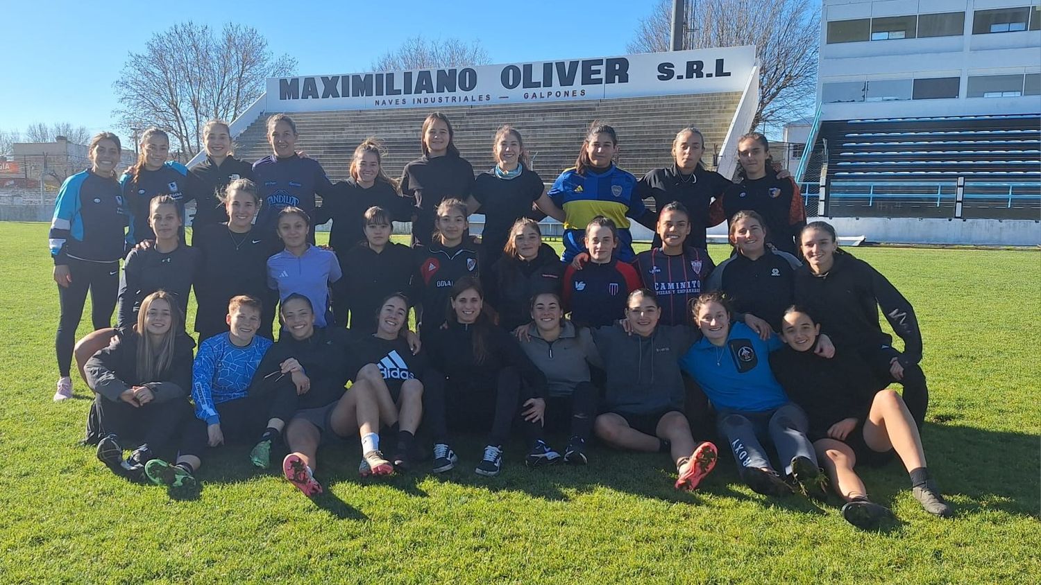 Primer entrenamiento del seleccionado