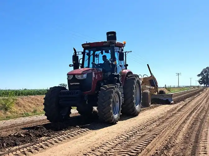 Las máquinas trabajan intensamente.