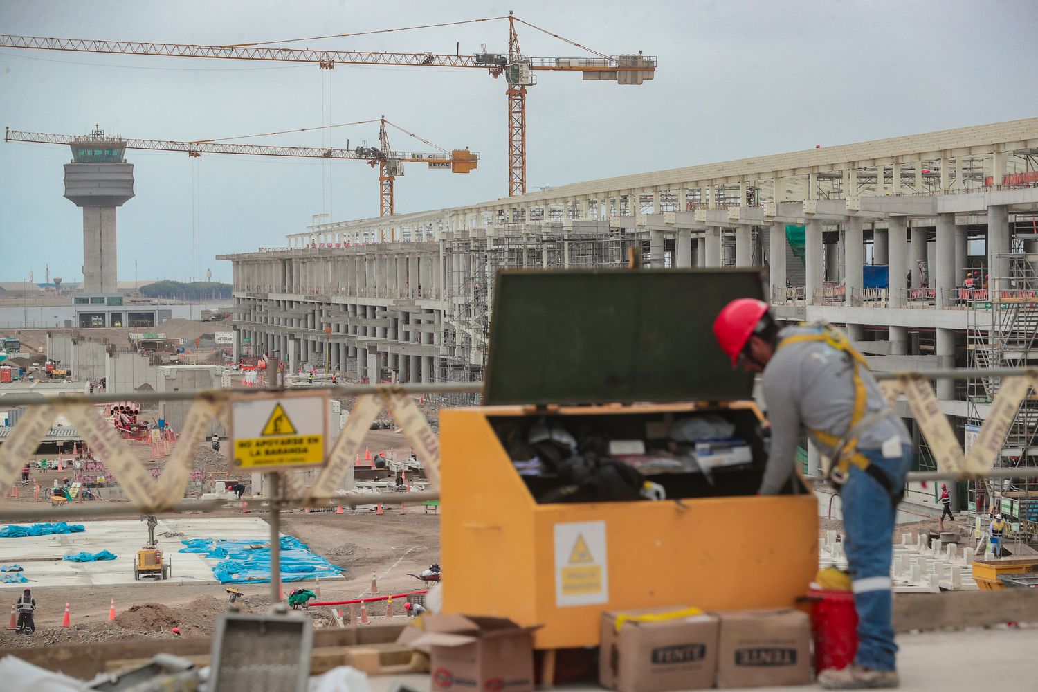 Obras de la nueva terminal del aeropuerto Jorge Chávez de Lima superan el 60% de avance