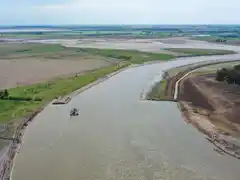 El Gobierno le prometió al campo avanzar con las obras de dragado en el Río Salado