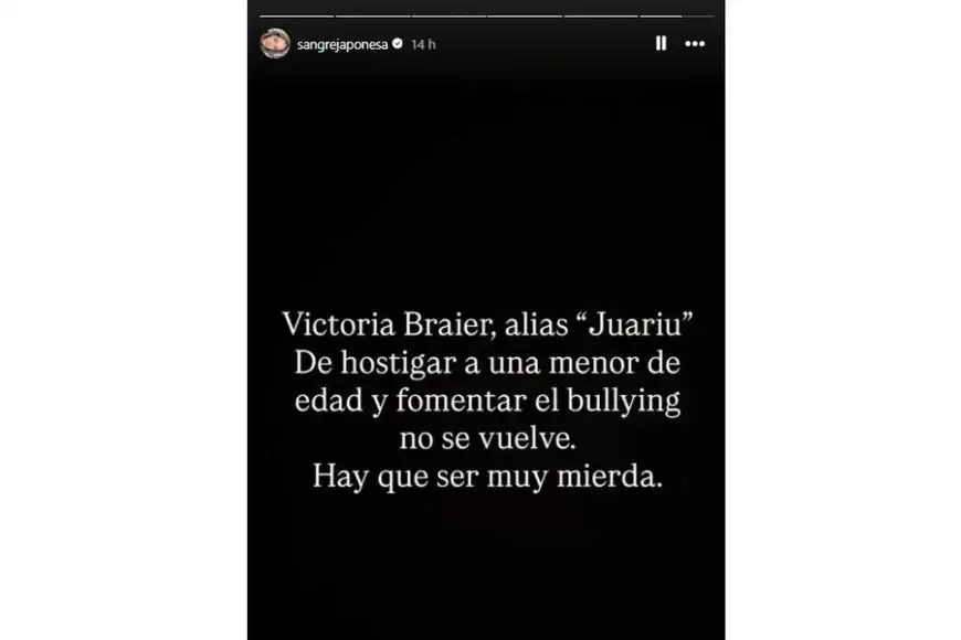 El furioso descargo de la actriz contra la periodista.