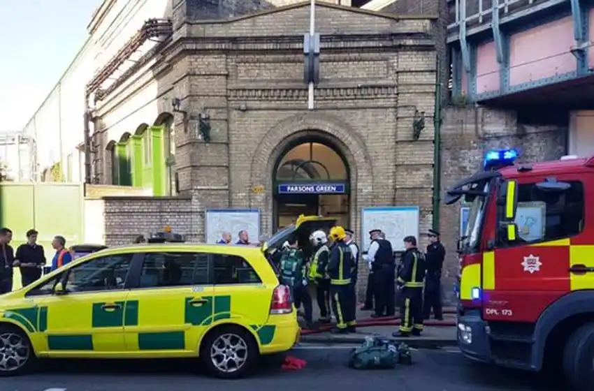 Ataque terrorista en una estación de trenes de Londres