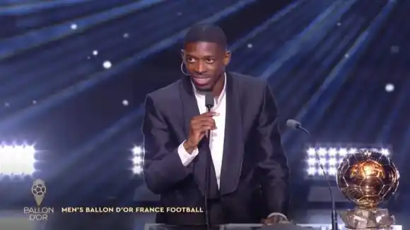 Ousmane Dembélé se quedó con el Balón de Oro 2025