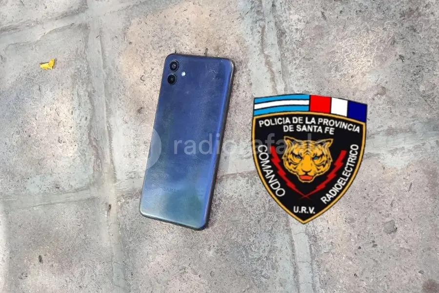 Escapó cuando la dueña de casa se dió cuenta de su presencia, pero se había olvidado de algo