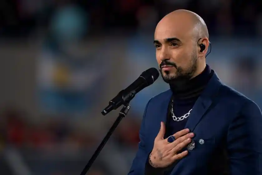 Abel Pintos el 25 de mayo.