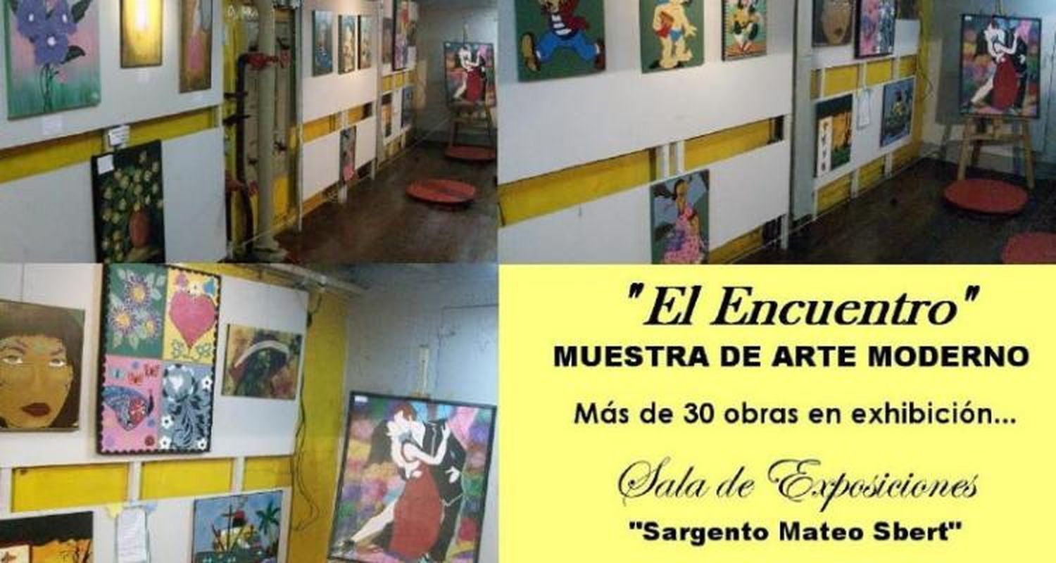 Hasta el 17 de agosto, muestra  de arte en el buque