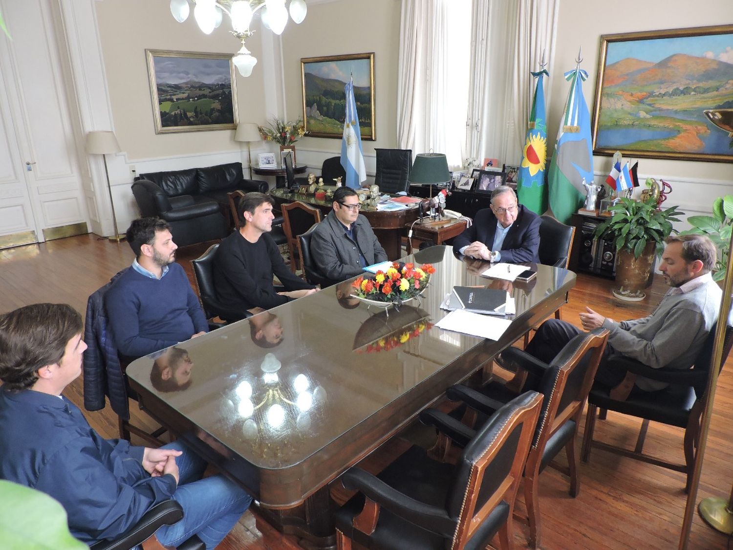 Vialidad Nacional firmó un convenio con el Municipio para pavimentar calles cercanas a la Ruta 226