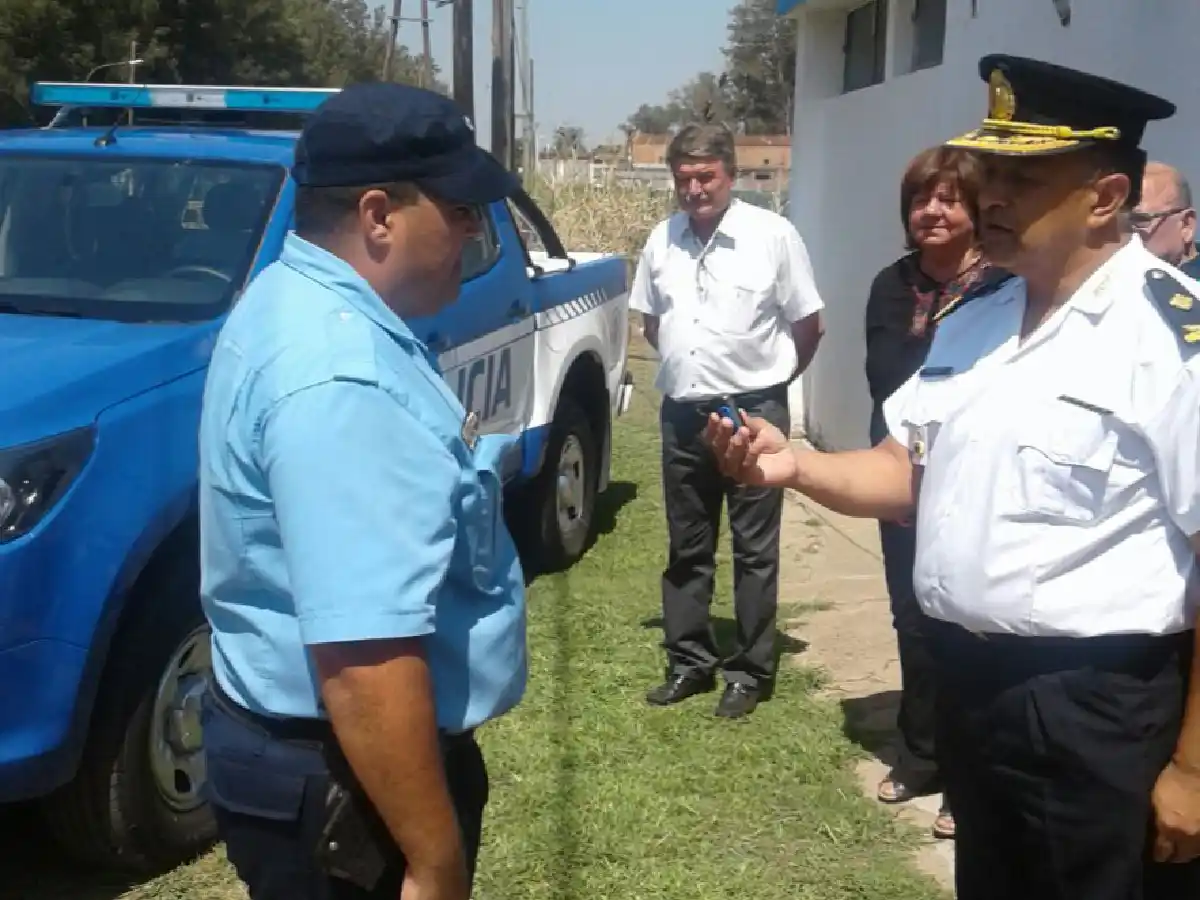 El destacamento de Luxardo recibió un nuevo móvil policial 