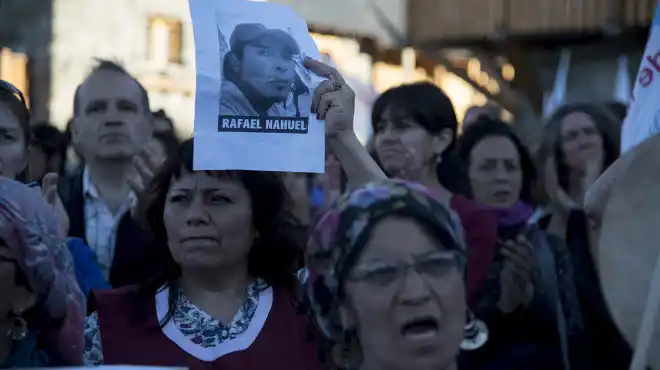 La madre del mapuche asesinado: "Nadie se contactó conmigo"
