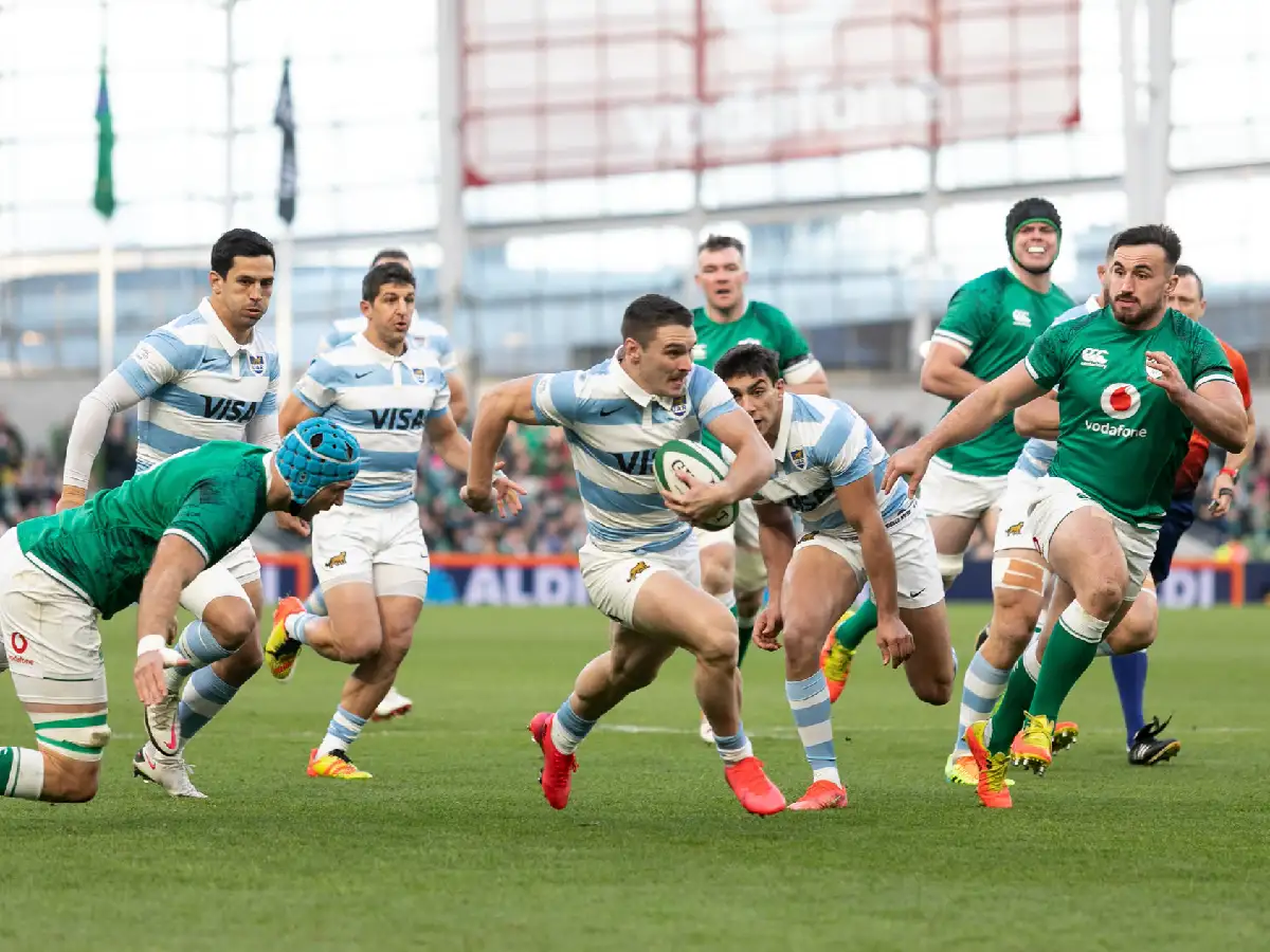 Dura derrota de Los Pumas frente a Irlanda