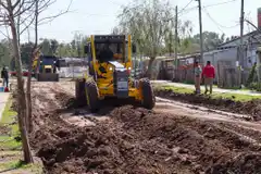 Avanzan las obras en el Barrio Evita