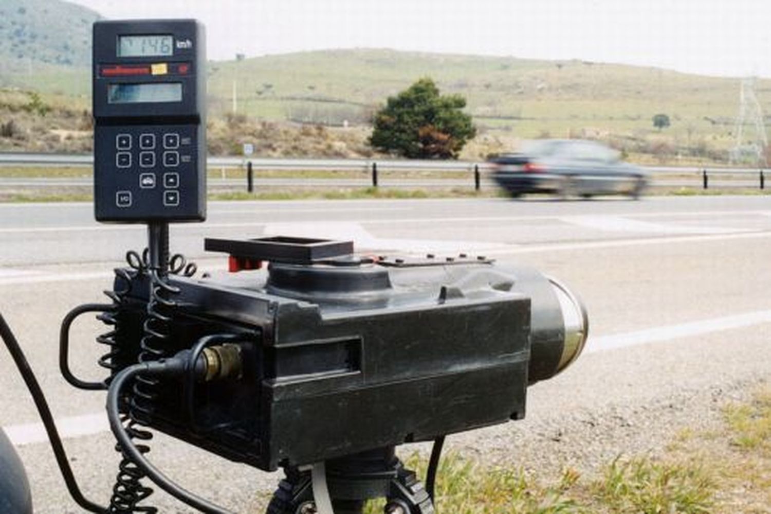 Cambian la ubicación de fotoradares en la ruta 14