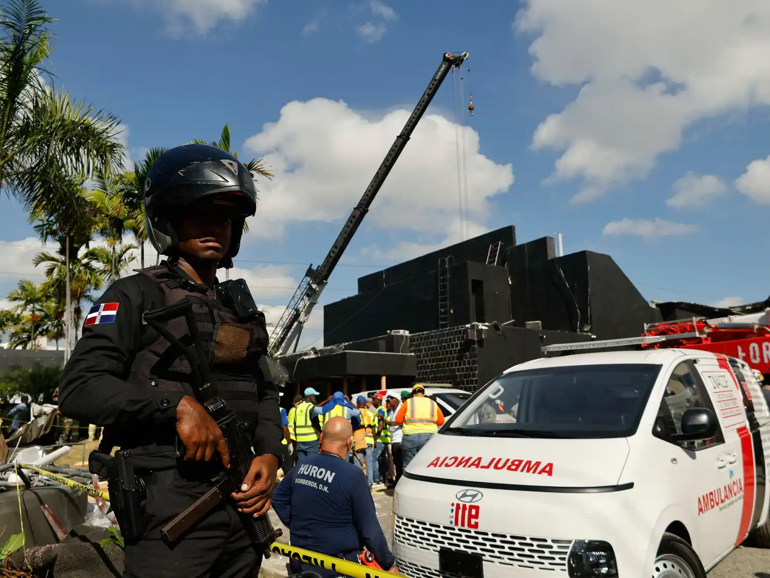 El desplome del techo causó al menos 44 fallecidos.