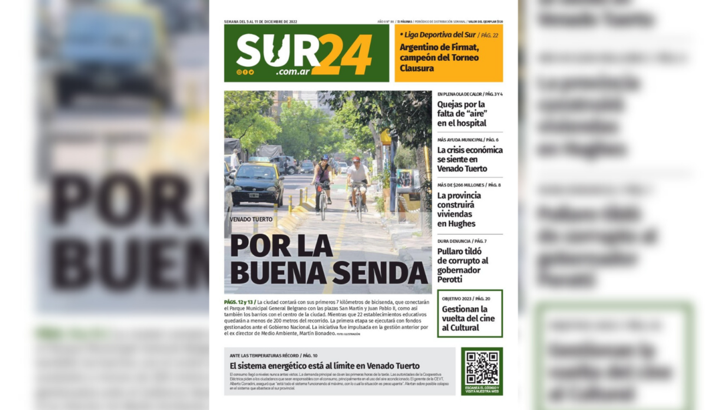 Número 86 de Sur24, para leer online y descargar