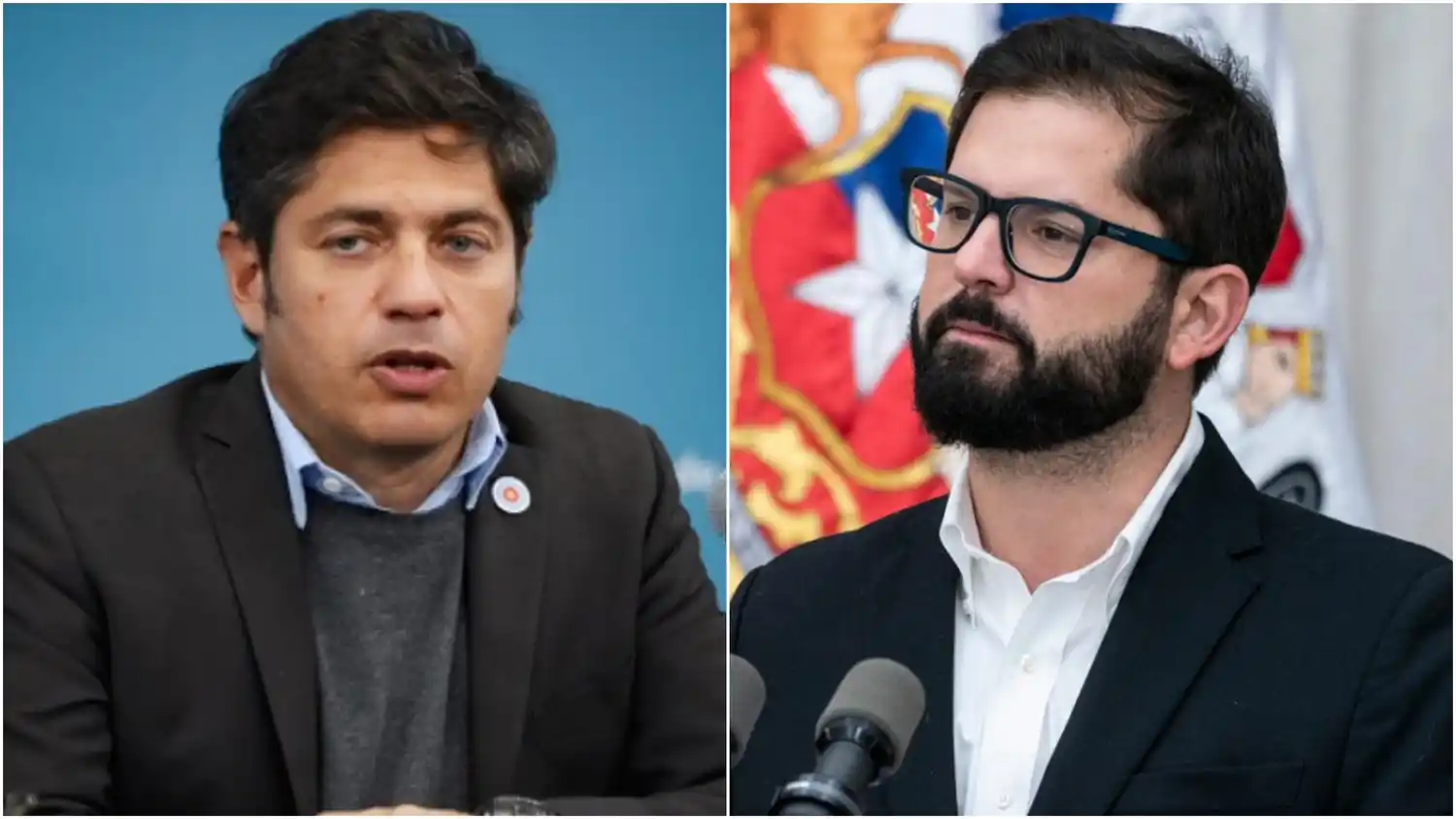Axel Kicillof le aseguró al presidente chileno Gabriel Boric que los responsables de los graves incidentes serán imputados por intento de homicidio.