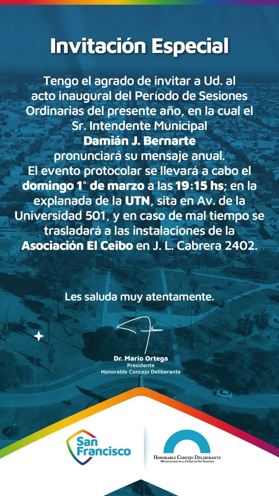 apertura sesiones