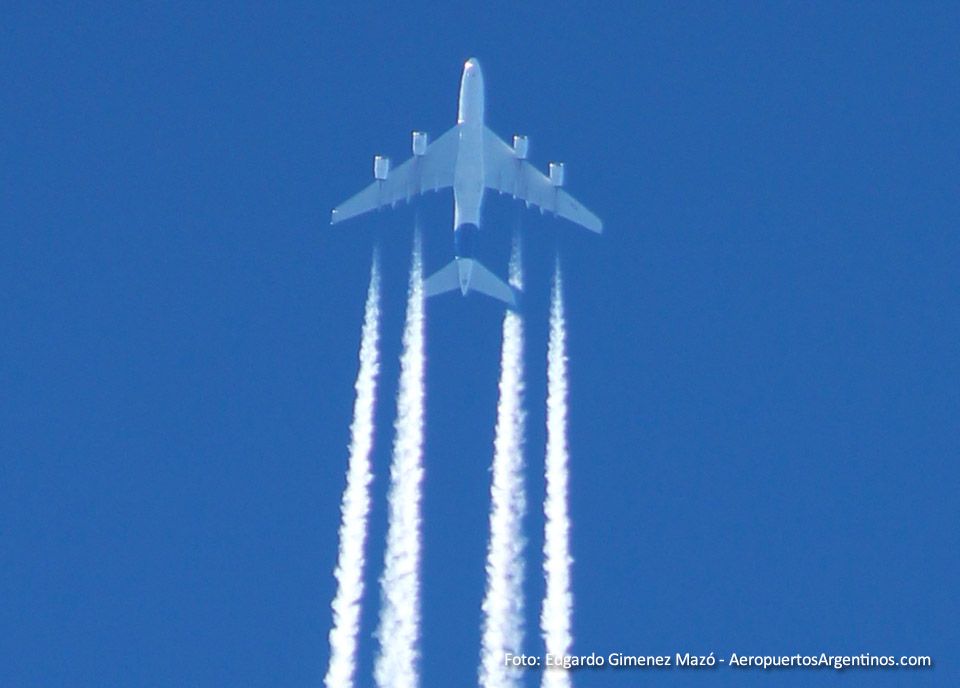 [Fotogalería] La travesía del Airbus A380 desde Asunción hasta Sgo. de Chile