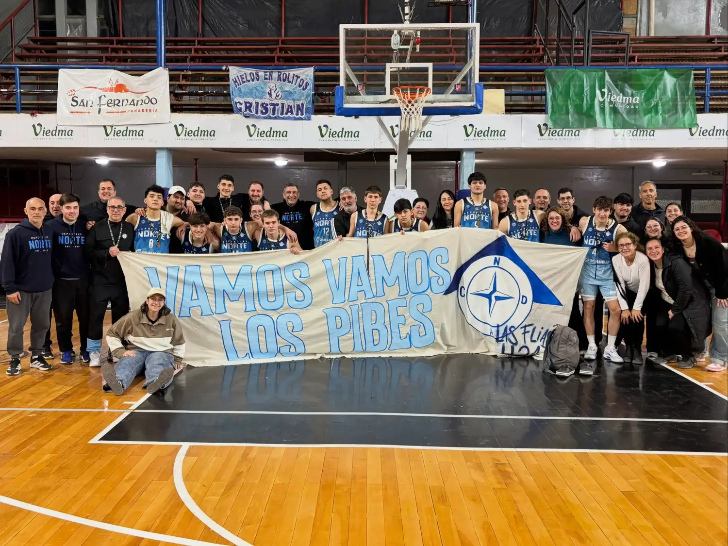 El equipo de los venadenses Mori, Rizzotti y Rossarola, cerraron el año con un meritorio segundo puesto.