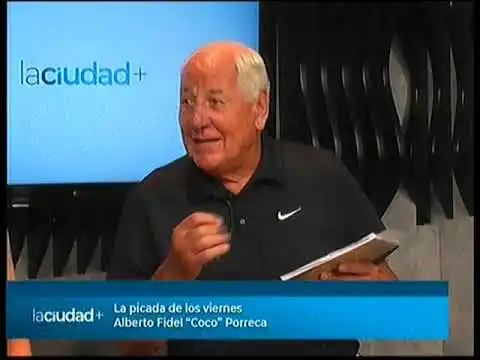 Alberto Fidel "Coco" Porreca en "la picada de los viernes" | La Ciudad