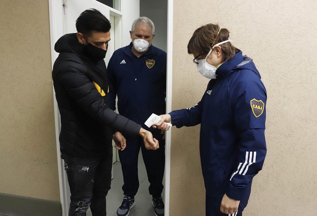 Wanchope Ábila fue el único ausente en los hisopados del plantel de Boca 