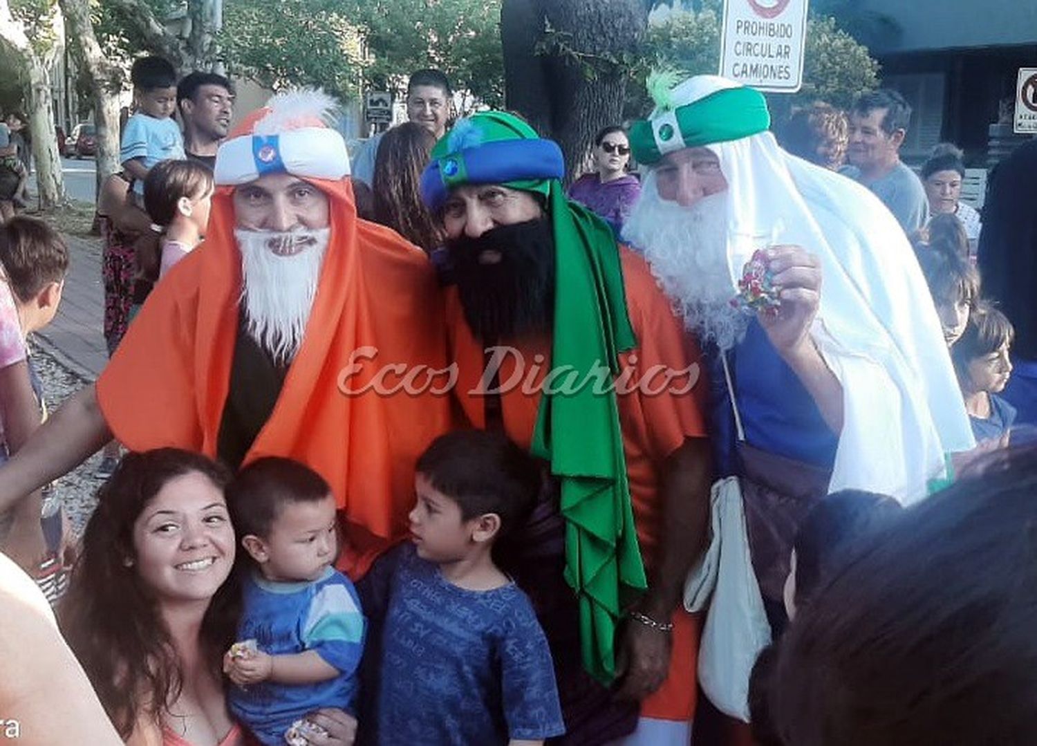 Reyes Magos. El viernes hará una recorrida