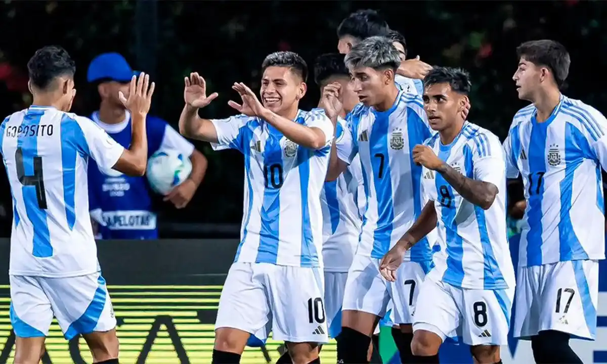 Argentina va por Colombia. Por el Sudamericano Sub-20