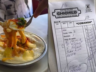 impactante video de un influencer revelo cuento cuesta comer en Chichilo