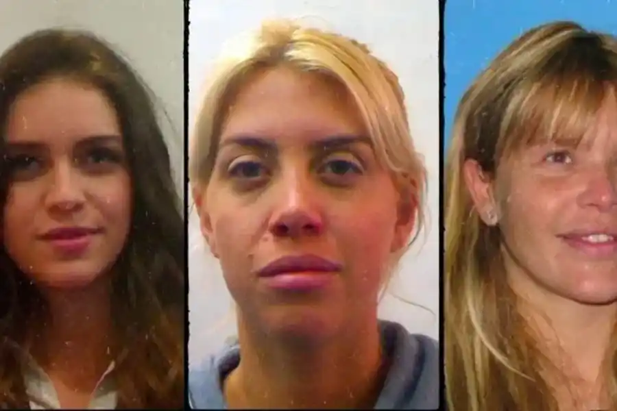 Nazarena Vélez, Wanda y Zaira Nara.