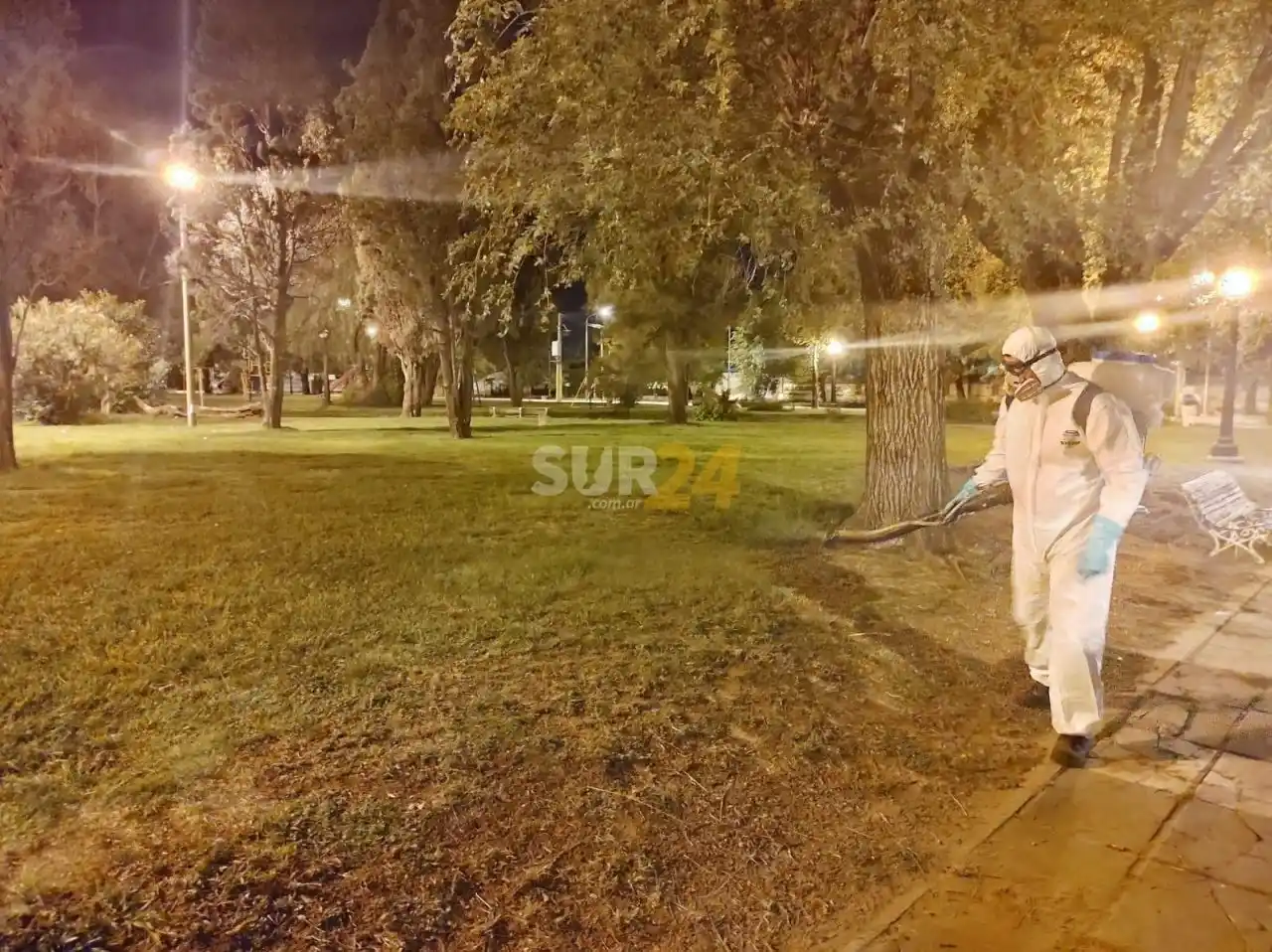 Rufino: comenzó al fumigación contra los mosquitos