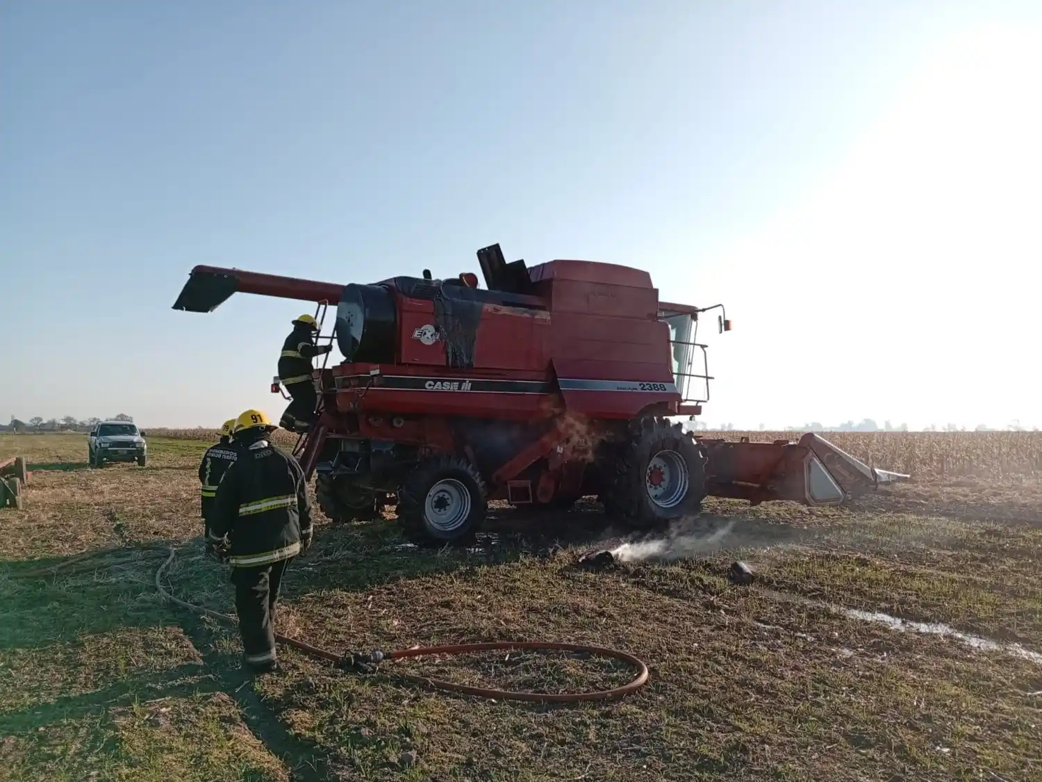 Crédito: Bomberos de Venado Tuerto.