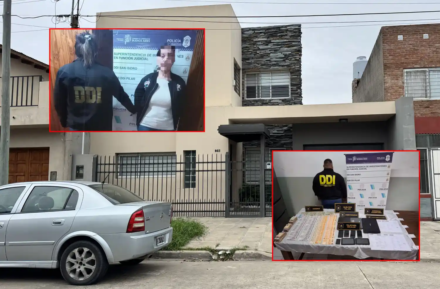 La DDI pilar allanó a Pucurull en su casa de Independencia al 800.