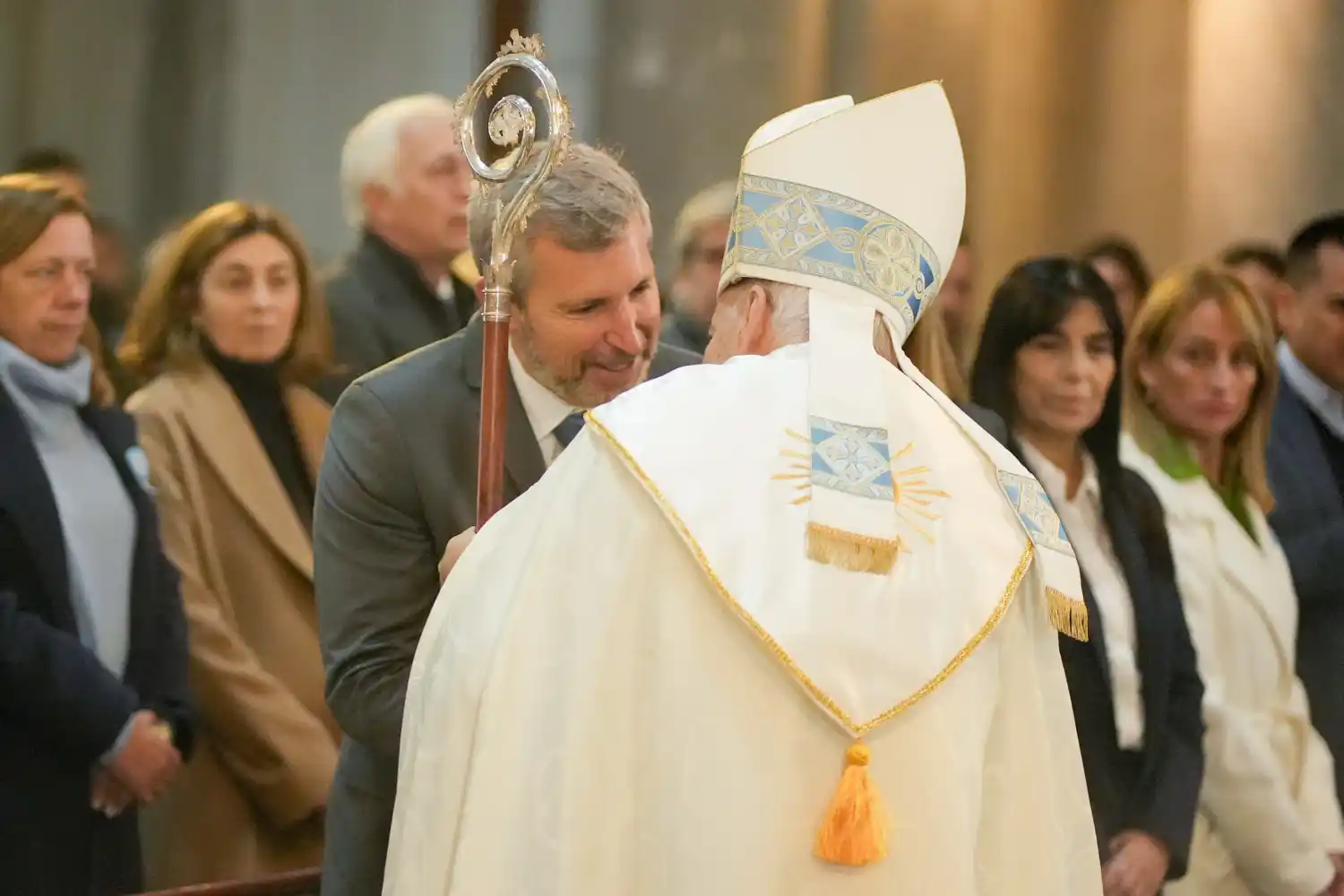 Frigerio participó en los actos por un nuevo aniversario de la revolución de mayo