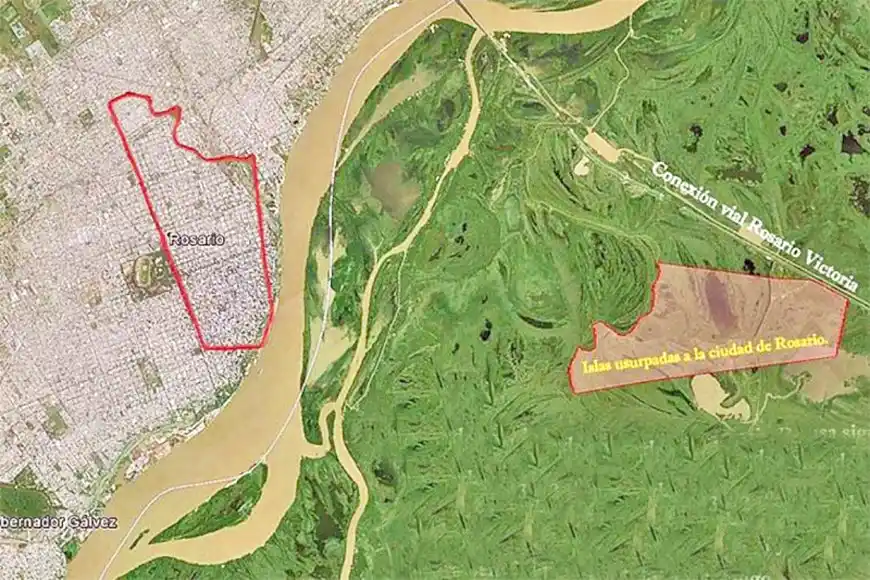 Rechazan en segunda instancia la pretendida apropiación de una isla