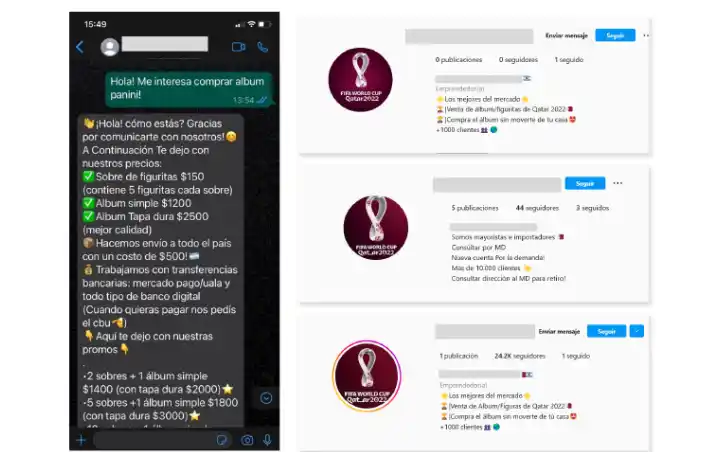 Furor por Figuritas del Mundial: Alertan por estafas por medios virtuales