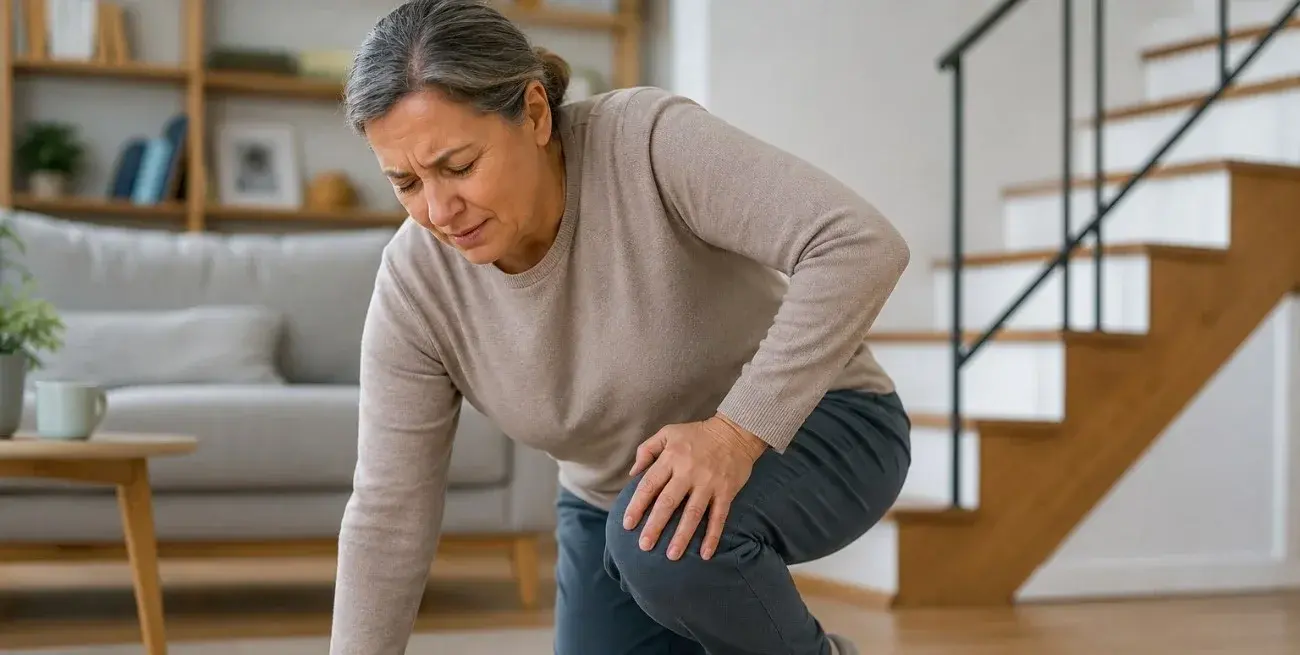 ¿Te cuesta levantarte de una silla o subir escaleras? Puede ser una señal de pérdida de fuerza muscular