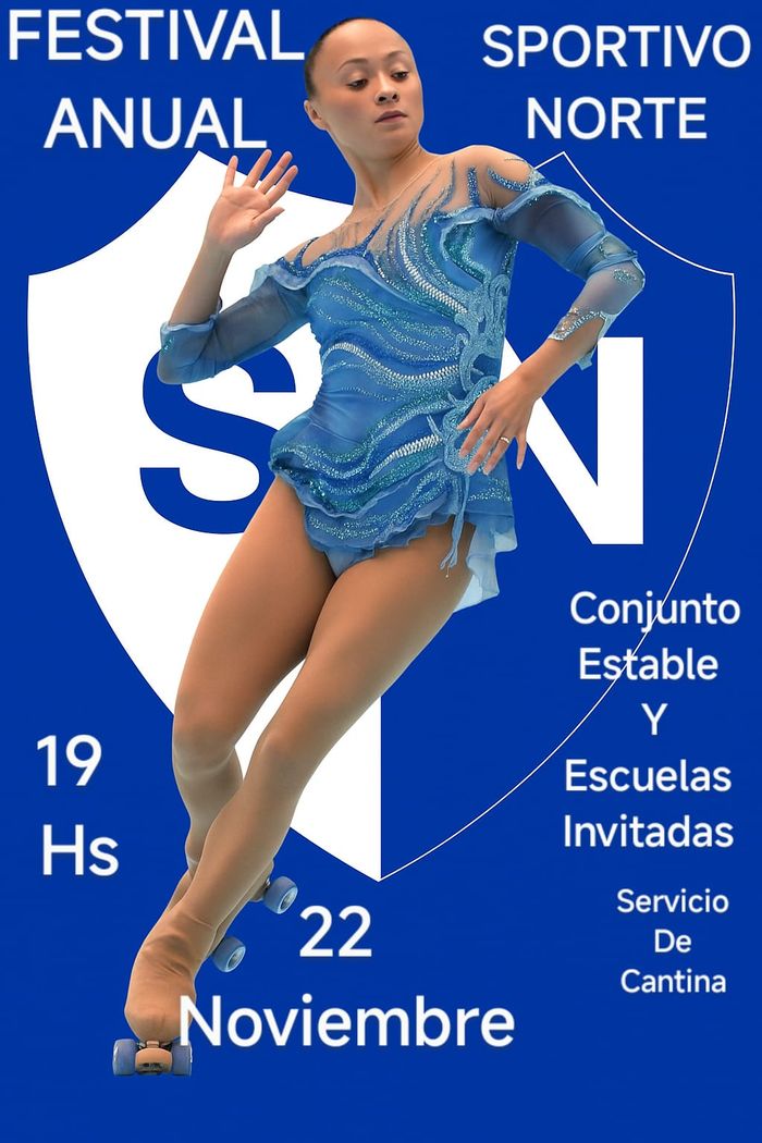 Ariel Baiguera - profesor |  El sábado se realizará el Festival Anual de patín en el polideportivo de Sportivo Norte