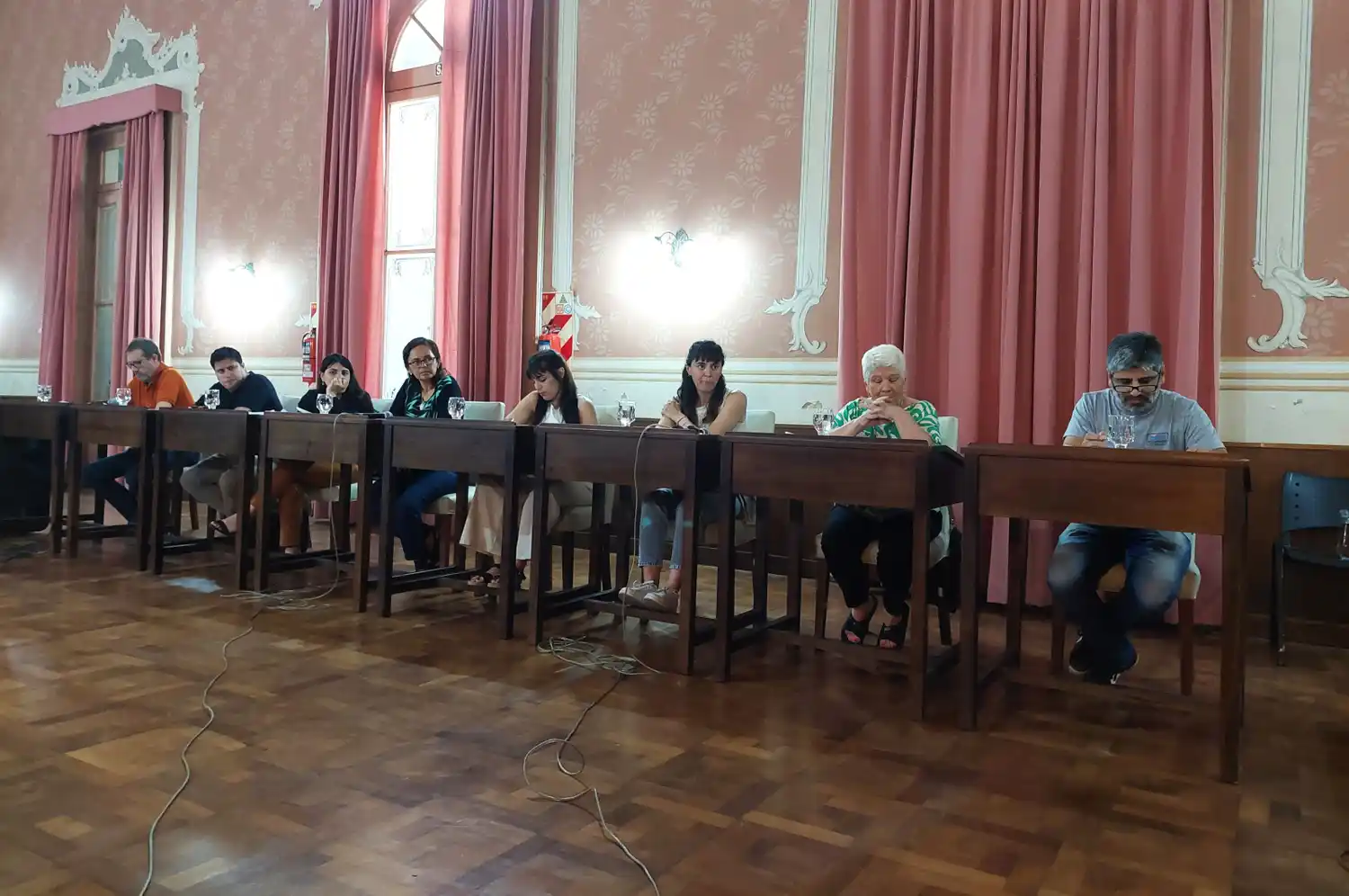 El oficialismo contó con el acompañamiento de Cappelletti, Lafalce y Riquelme.