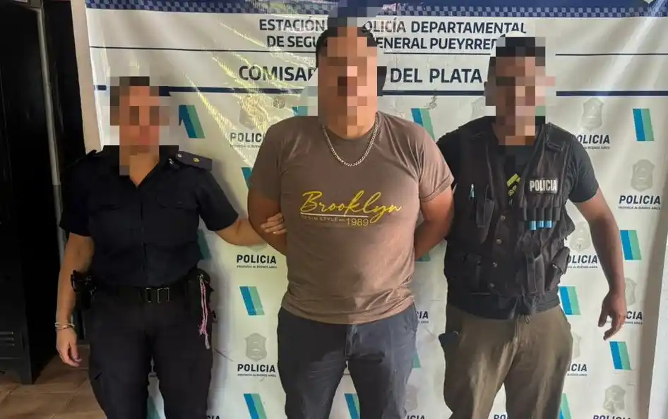El sujeto fue interceptado por la Policía cuando ingresaba a su domicilio en el barrio Jorge Newbery.