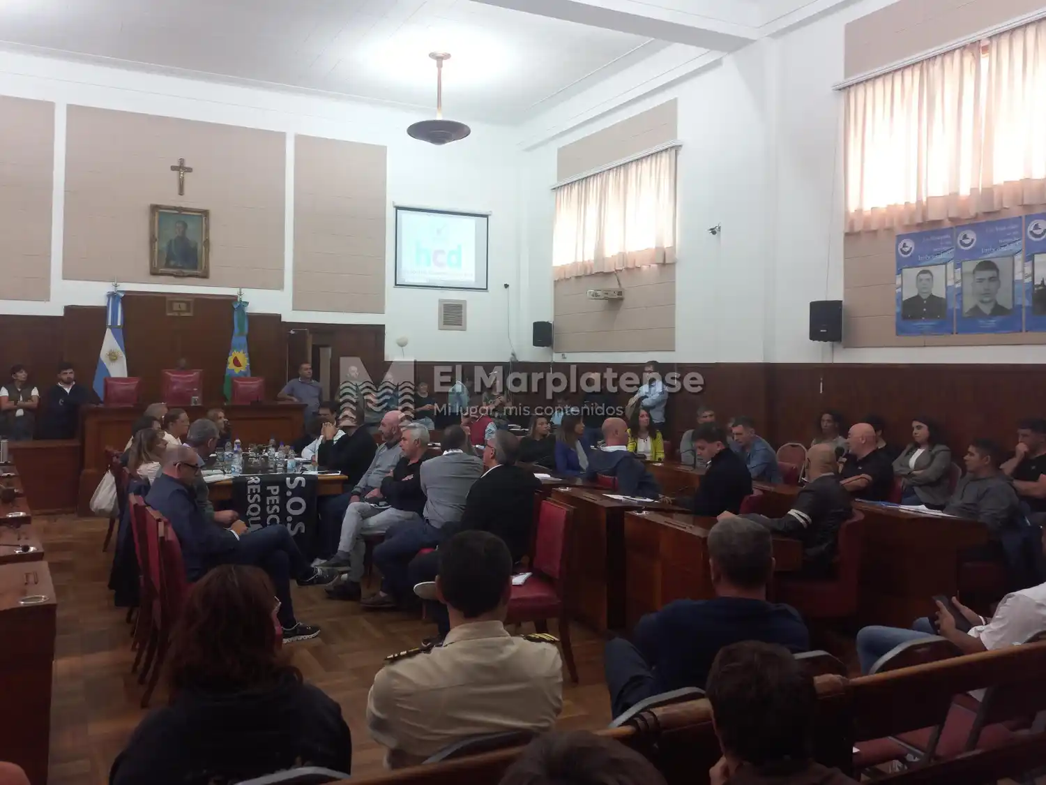 Oscar Bravo, secretario general del SOMU, destacó la importancia del encuentro en el HCD.