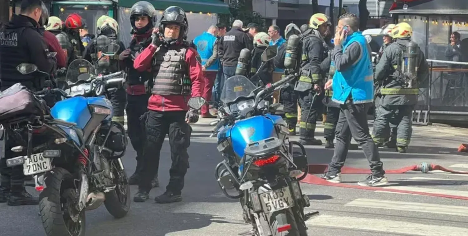 Tensión en las oficinas de la Sociedad Rural tras el hecho.