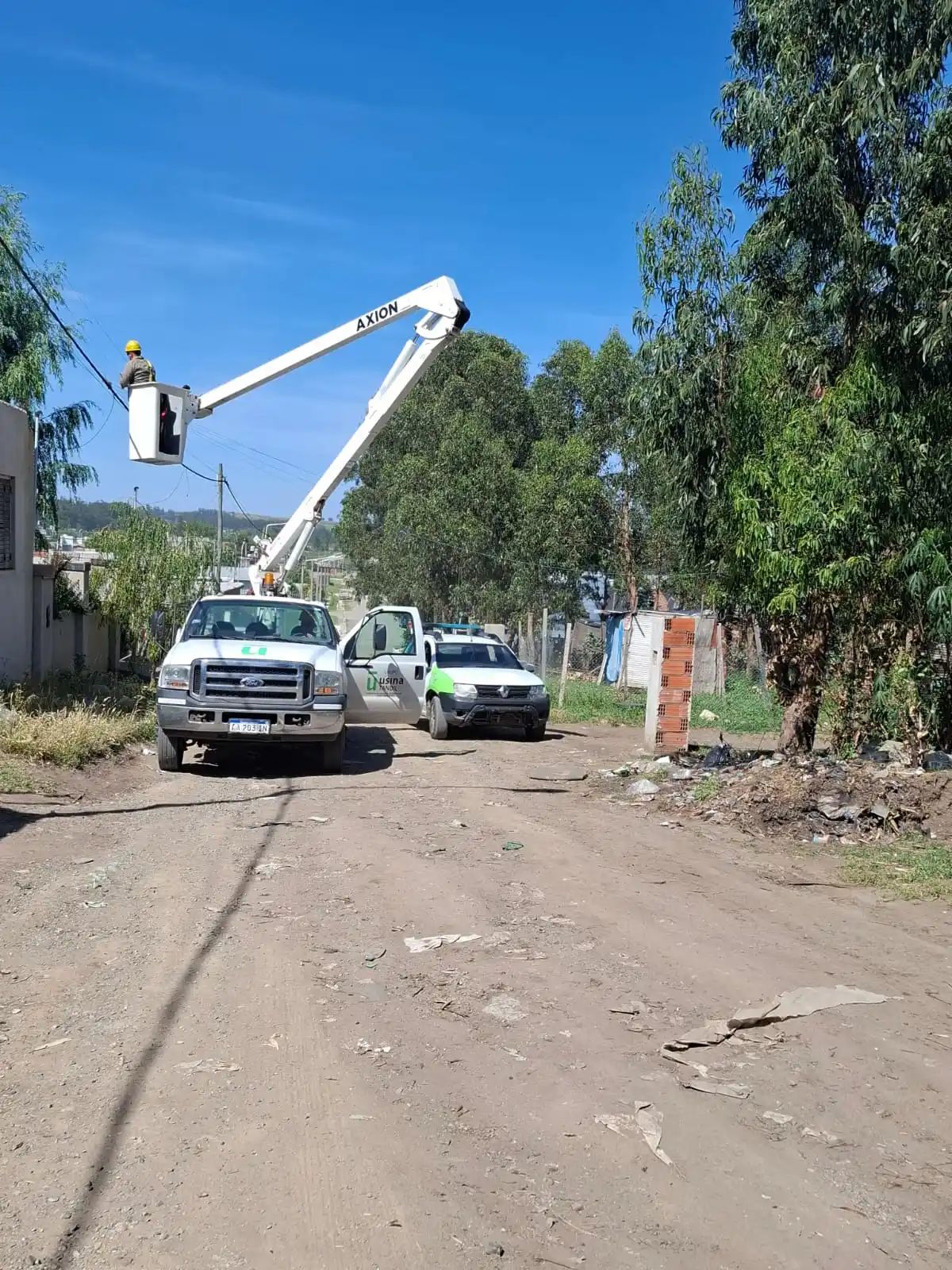 Cortaron conexiones en la toma de La Movediza.