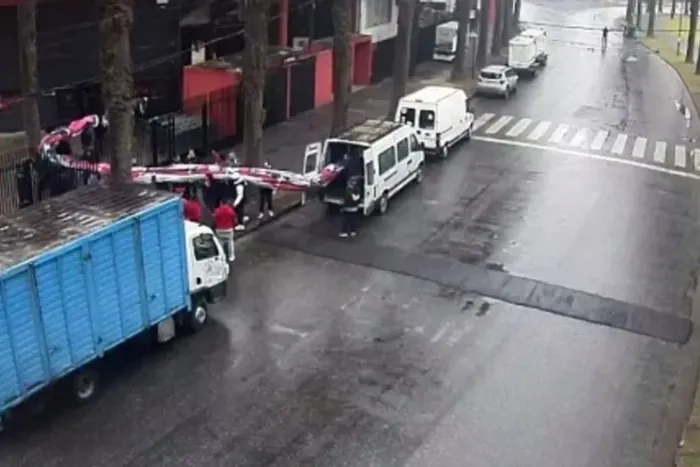 El traslado de la bandera (Vía Rosario)