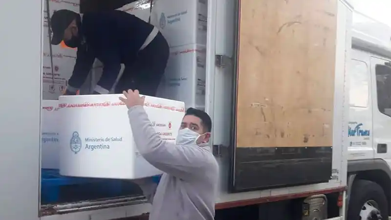 Entre Ríos recibió 46.400 nuevas dosis de vacunas contra el Coronavirus