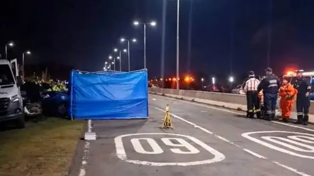 Tragedia vial en la Ruta 11: un hombre murió tras un choque frontal en el acceso a Oro Verde