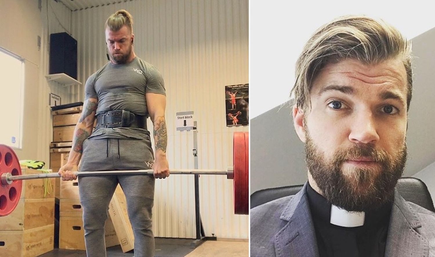 El brutal entrenamiento del sexy cura "crossfitero" que lo revienta en Instagram
