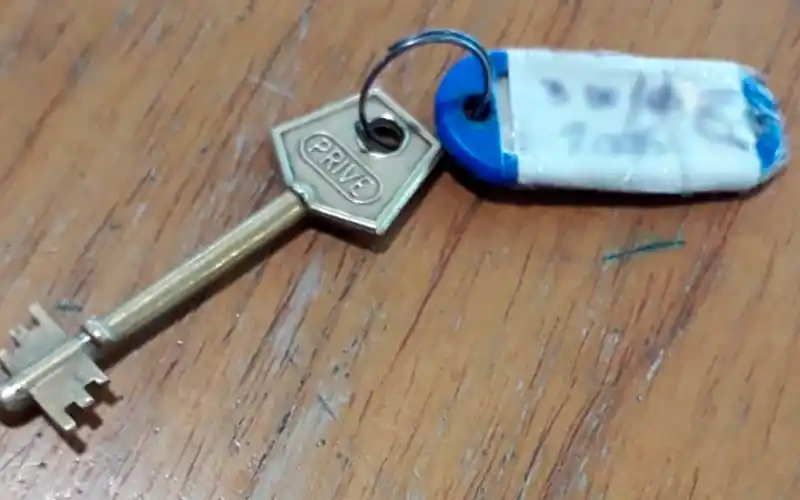 Llaves encontradas frente a Pardo
