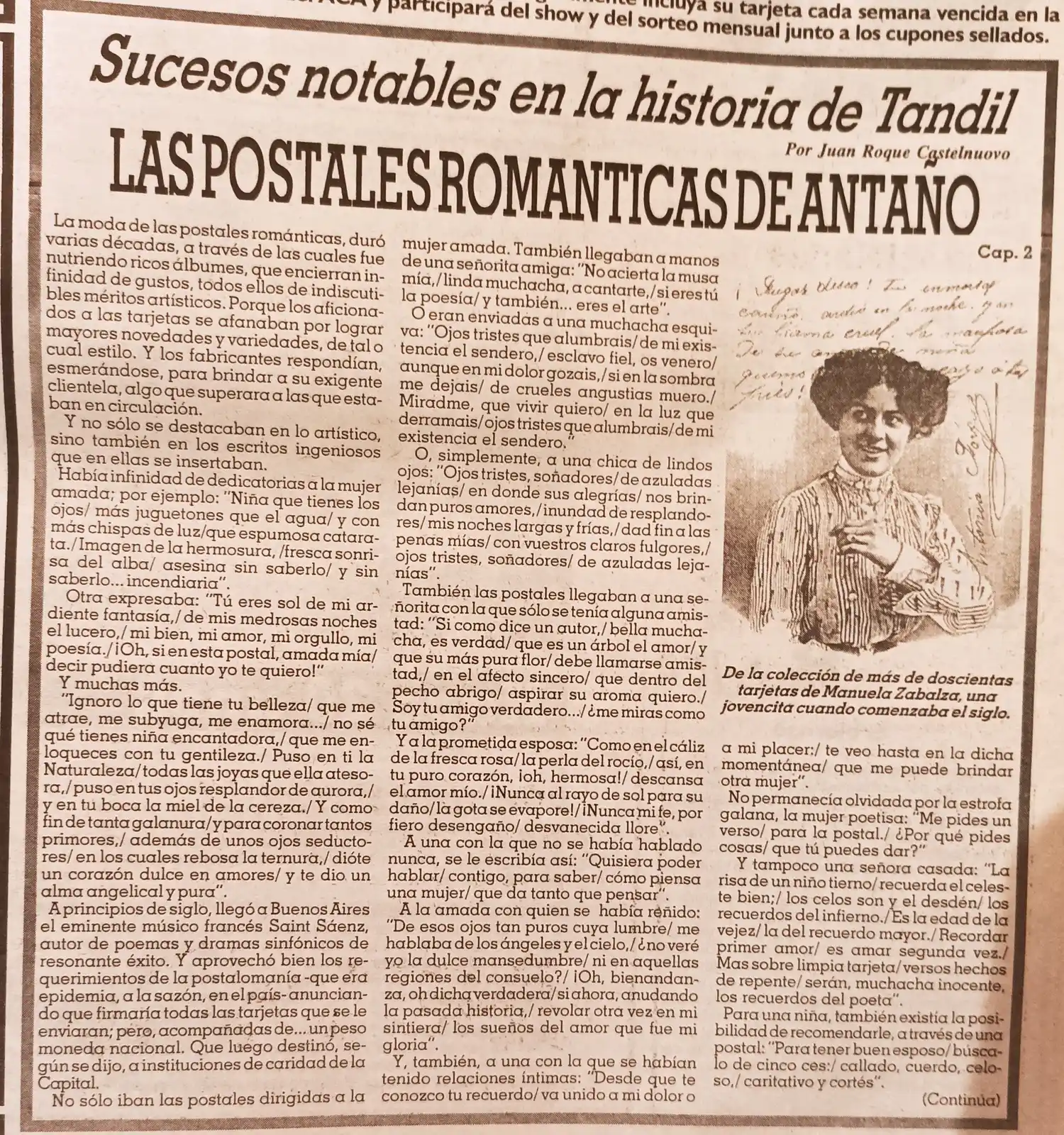 Las postales románticas de antaño - Cap. 2