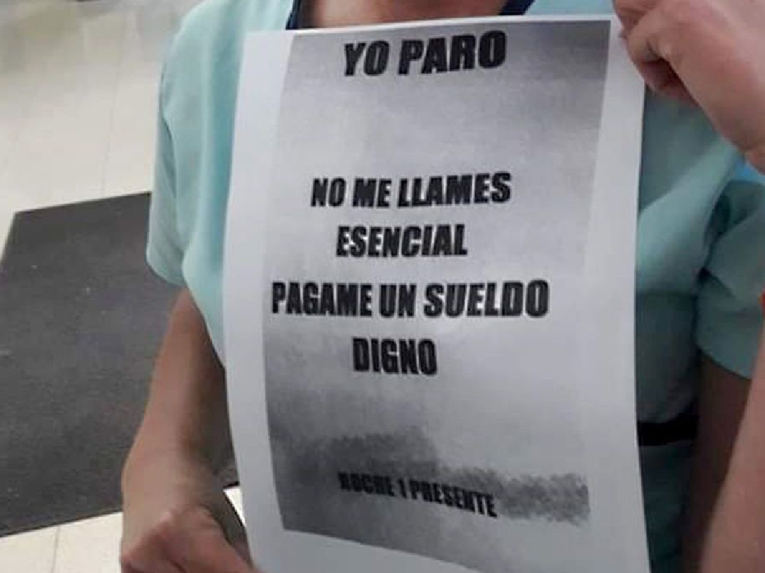 Sin acuerdo por un aumento trabajadores de la sanidad retoman medidas de fuerza 