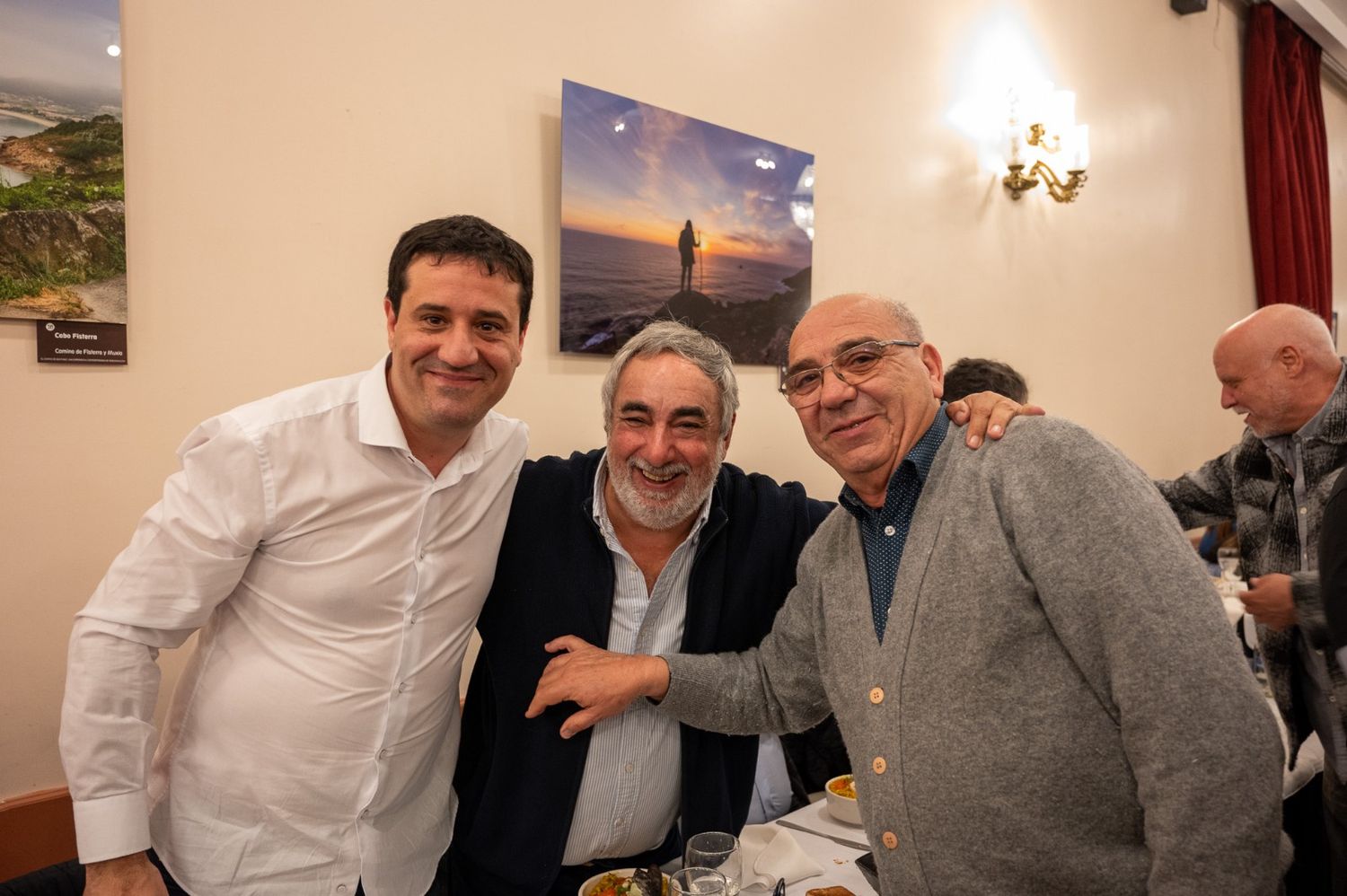 Maximiliano Abad, actual presidente de la UCR de Buenos Aires, Miguel Fernández es el candidato a sucederlo y Germán Lopez los representa en San Pedro.
